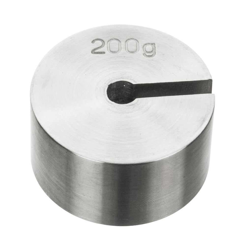 Masses Slotted Spare - Stainless Steel, 200 g