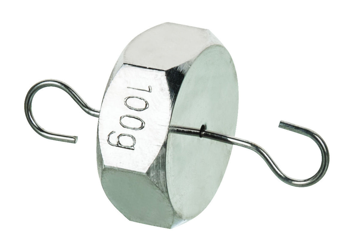 20g Hooked Weight Spare - Stainless Steel - Eisco Labs Eisco Labs 20g Hooked  Weight  Stainless Steel, For Science Experiments & Labs Lab Weight 20g