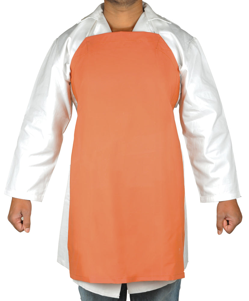 Rubberised Apron - Coloured, Red