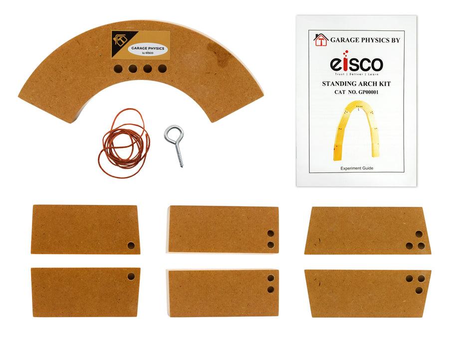 Standing Arch Kit - Catenary Physics - STEM Learning - Garage Physics by Eisco