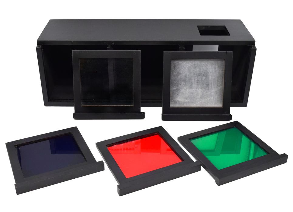 Combination Dark Chamber - For Experiments in Phototropism in Seedlings - 21"x7"x7" - Eisco Labs