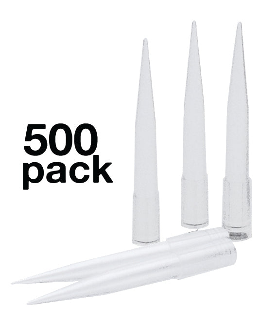 500PK Micropipette Tips, 200-1000µl Capacity - Non-Sterile, Autoclavable - Eisco Labs
