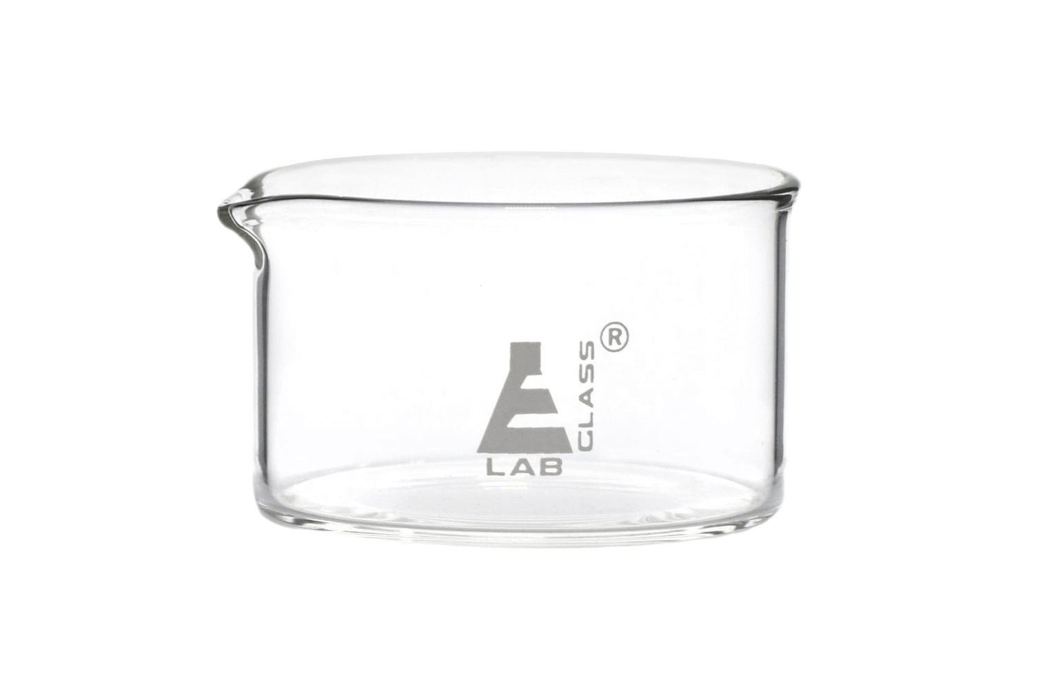 Crystallizing Dish, 300ml - Flat Bottom - Borosilicate Glass - Eisco Labs