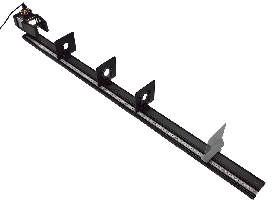 Optical Bench Set, for Introductory Optics Experiments - Includes Lamp ...