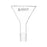 Jointed Powder Funnel, 100mm - 29/32 Joint Size - Borosilicate Glass - Eisco Labs