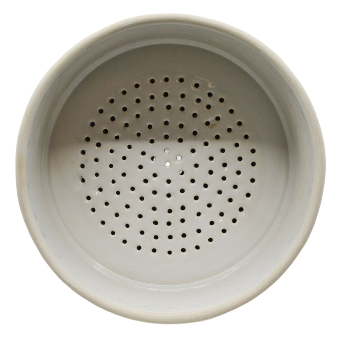 Buchner Funnel, 15cm - Porcelain - Straight Sides, Perforated Plate