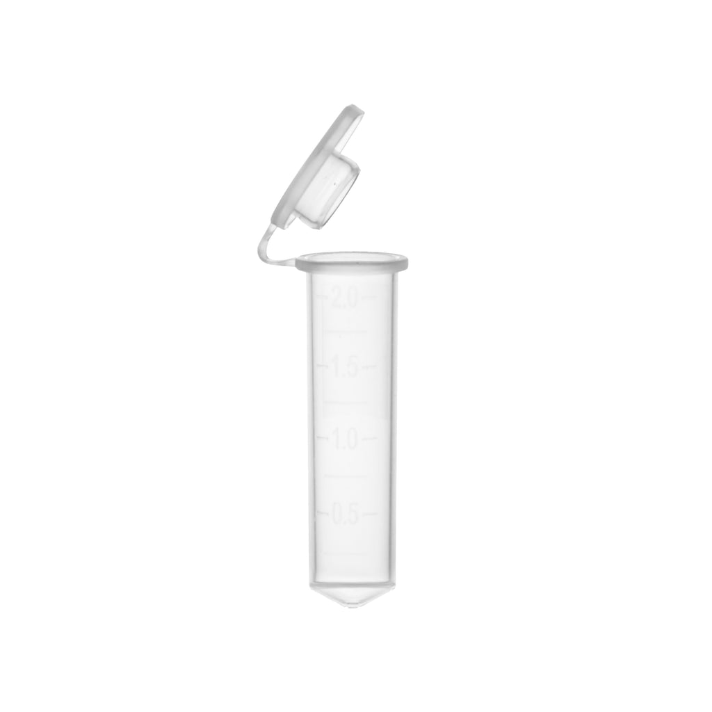 Pack of 500 Micro Centrifuge Tubes, 2mL Capacity, Graduated, Leak