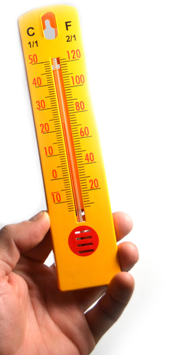 Wall Thermometer, Farenheit & Celsius - Eisco Labs