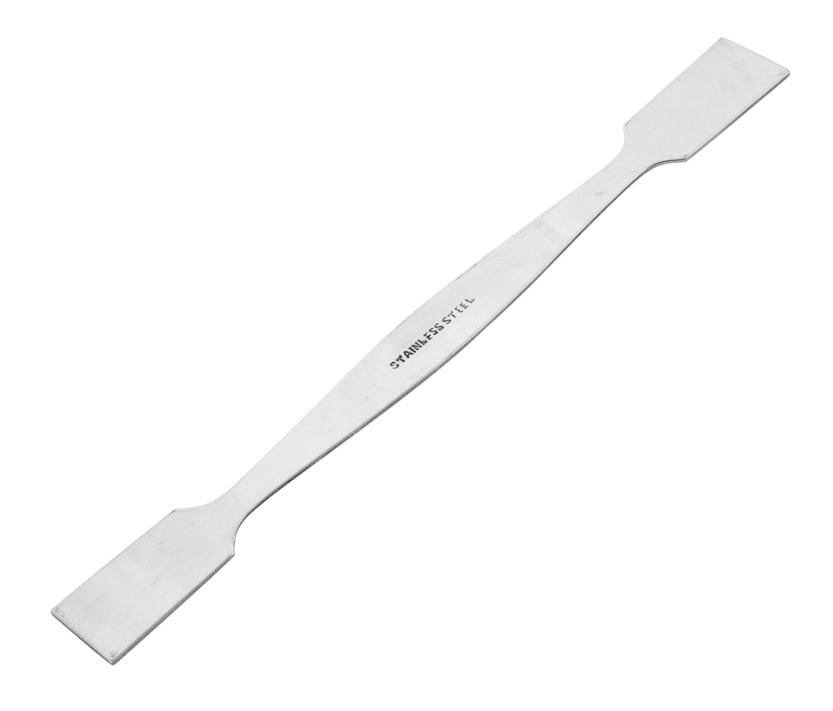 Dual End Spatula, 4.9" - Stainless Steel, Polished - Flat Blades