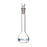 Volumetric Flask, 20ml - Class A - Hexagonal, Hollow Glass Stopper - Single, Blue Graduation - Eisco Labs