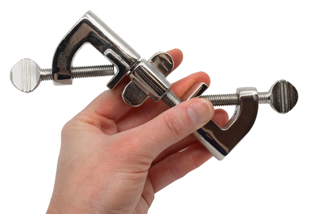 Swivel Clamp Holder - Screw Adjustable, Tilt Clamps at Any Angle