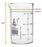 12PK Beakers, 30ml - ASTM - Low Form, Dual Scale Graduations - Borosilicate Glass