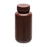 Reagent Bottle, Amber, 500mL - Wide Mouth with Screw Cap - HDPE
