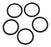 5PK O-Ring Belts - Spare - For Use With Eisco Van de Graaff (EDUVDG) - Eisco Labs
