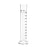 Measuring Cylinder, 1000ml - Class A, Tolerance: ±5.00ml - Hexagonal Base - White Graduations - Borosilicate Glass - Eisco Labs