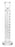 Graduated Cylinder, 100ml - Class A - White Graduations, Round Base