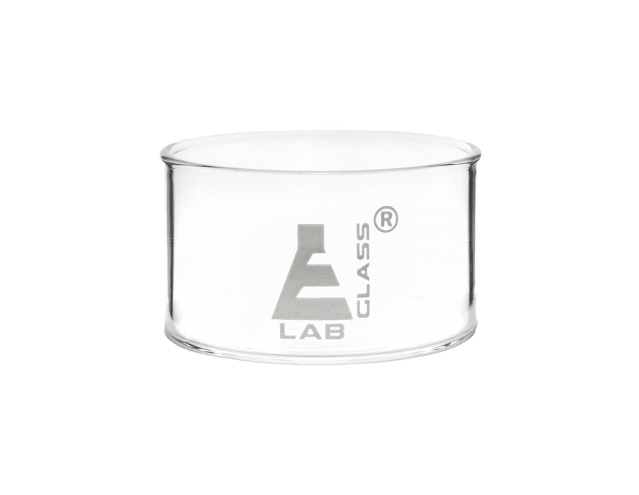 Crystallizing Dish, 60ml - Flat Bottom - Borosilicate Glass - Eisco Labs