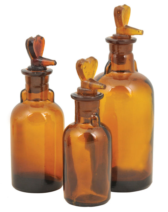 Bottle Dropping, T.K. Pattern, Amber color - 60 ml (Discontinued)