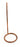 Copper Calorimeter Stirrer 6" Tall with 3.5mm Dia - Eisco Labs