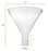 Filter Funnel, 3.1" - Polypropylene Plastic - Chemical Resistant
