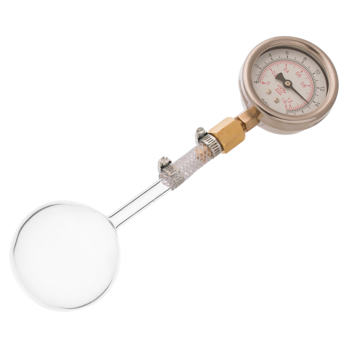 Jolly Bulb with Gauge, with Glass Ball