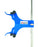 Eisco Labs Burette/Tube Clamp, Single, High Strength Alloy - Spring Loaded Jaws - 7/8" Width Capacity, Max 16mm Dia. Rod