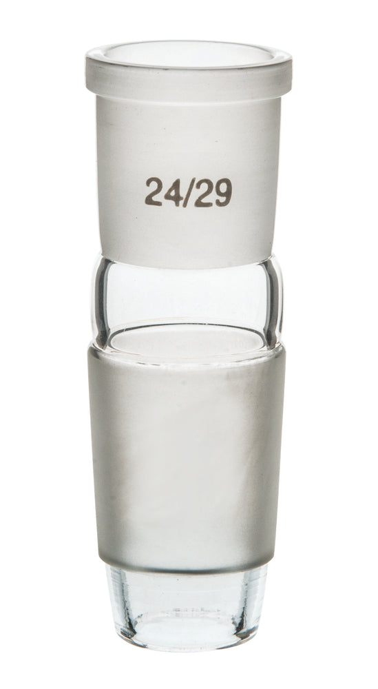 Reduction Adapter, 24/29 Socket Size, 29/32 Cone Size, Borosilicate Glass - Eisco Labs