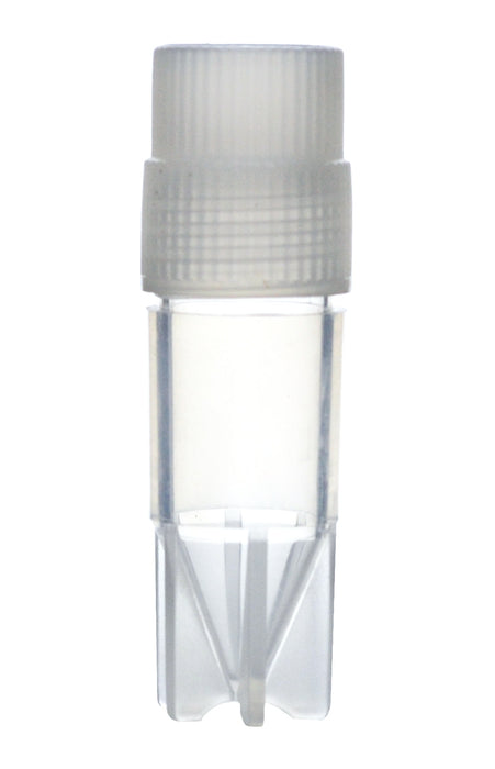 Plastic Storage Vials, 1mL, 500/PK - Polypropylene - Screw Cap