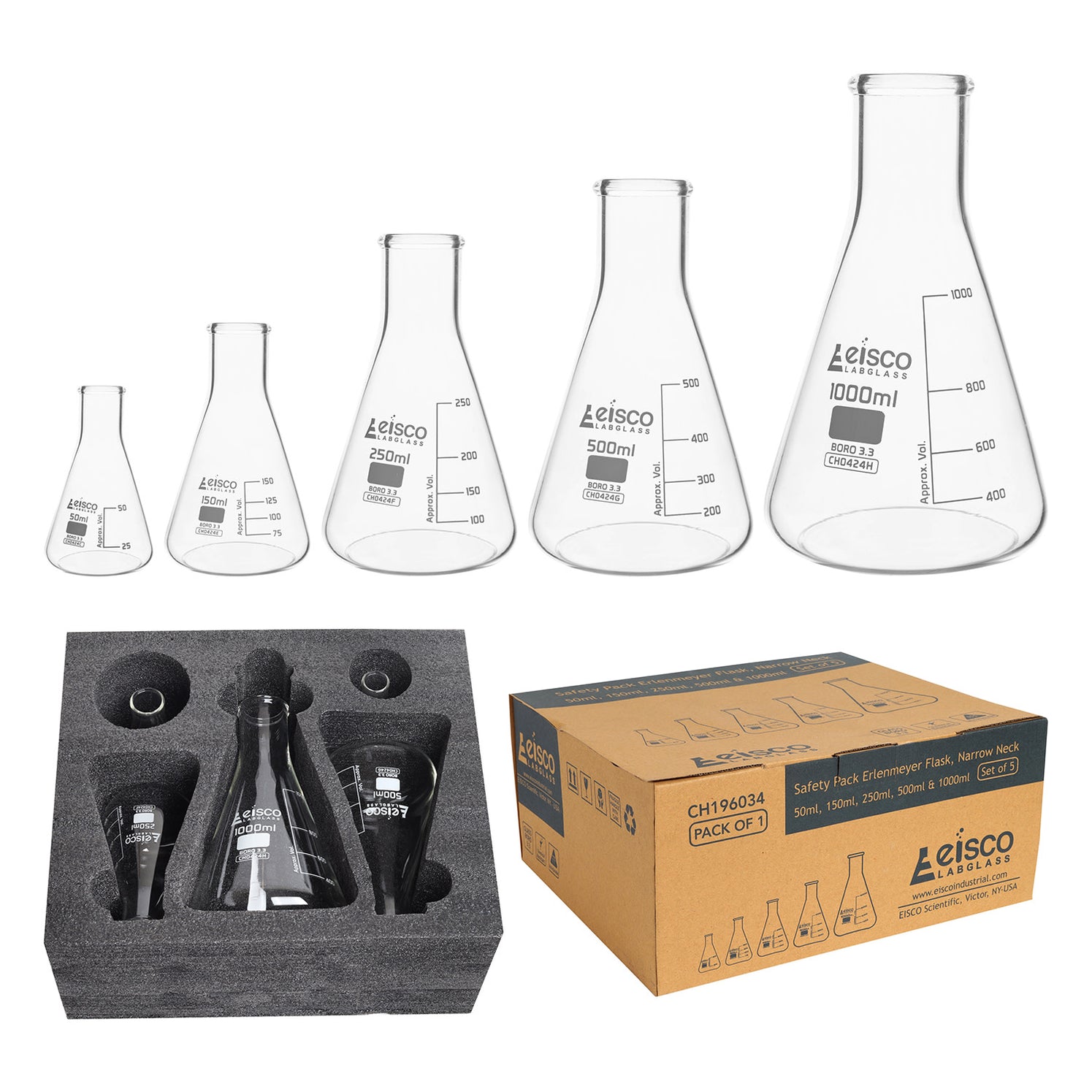 Safety Pack LabGlass — Eisco Labs