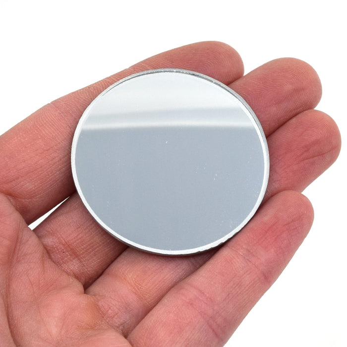 Convex Mirror, 1.5" dia., 150mm Focal Length - Glass - Eisco Labs