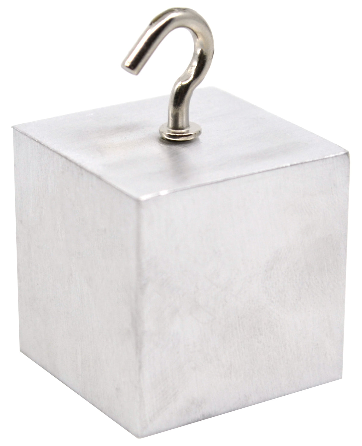 Density Cube, Single Aluminum (Al) Block with Hook for Density Investi ...