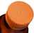 Reagent Bottle, 250ml - Amber Colored Glass - Orange Screw Cap - Borosilicate 3.3 Glass