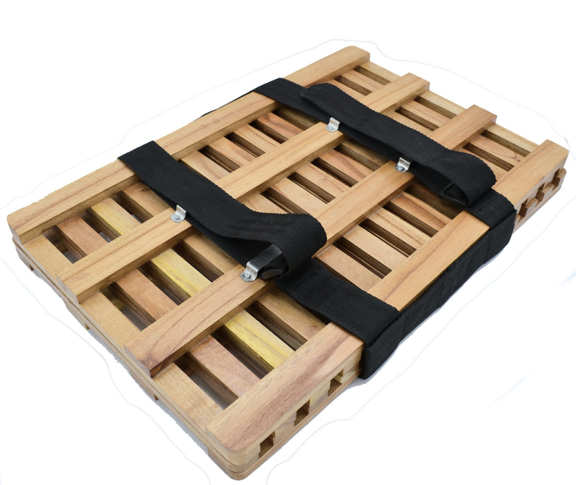 Wooden Herbarium Press Frame: 12 x 18 inches with 2 Buckle Straps - Eisco Labs