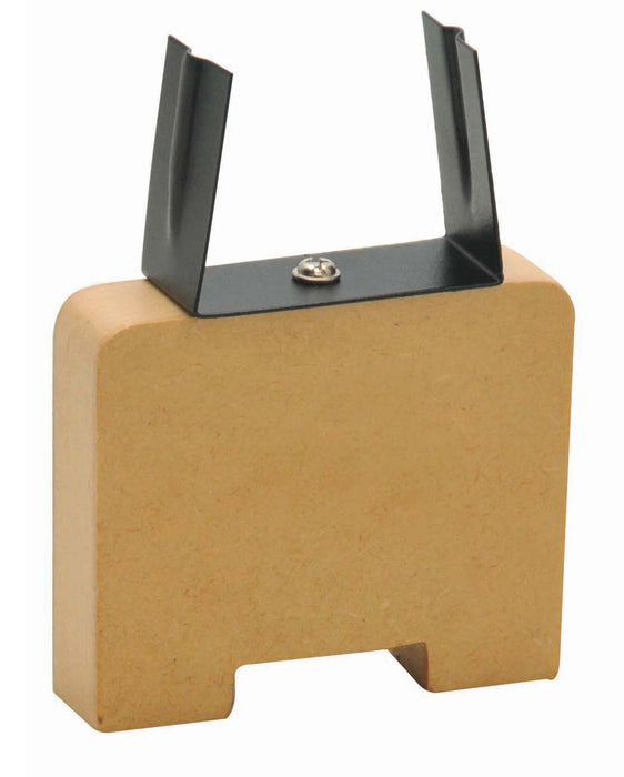 Lens Holder for 50mm Diameter Lens, Free Standing Wooden Base- Eisco Labs