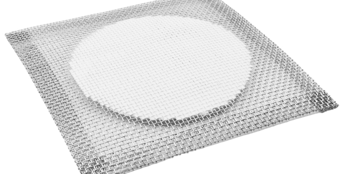 gauze♯ G1107 ATELIER ONE PIECElaboratory Iron Wire Gauze Square, 6 Inch - With 4 Inch Ceramic Center - 100