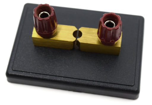 One Way Copper Plug Key Switch, 4mm Terminals with Removable Plug - Eisco Labs