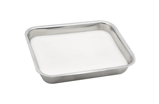 Dissection Tray, with Wax Liner - 10" x 8" - High Quality Stainless Steel - Eisco Labs