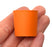 10PK Rubber Stoppers - Solid - 25mm Bottom, 28mm Top, 28mm Length