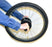 Premium Bicycle Wheel Gyroscope, 20" Diameter - Angular Momentum Demonstration - Eisco Labs