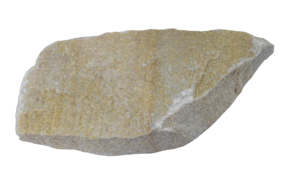 Raw White Sandstone, Sedimentary Rock Specimen - Hand Sample - Approx. 3"