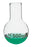 Boiling Flask, 500ml - Borosilicate Glass - Round Bottom, Wide Neck, Beaded Rim - Eisco Labs