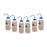 6PK Performance Plastic Wash Bottle,  Sodium Hypochlorite (Bleach), 1000 ml - Labeled (4 Color)