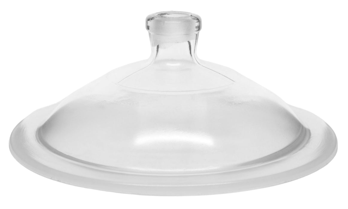 Vacuum Desiccator with Stopcock, 20cm (7.9") I.D. - Borosilicate Glass - Porcelain Sieve Plate