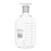 Reagent Bottle, 1000mL - Graduated - Narrow Mouth with Solid Glass Stopper - Borosilicate Glass