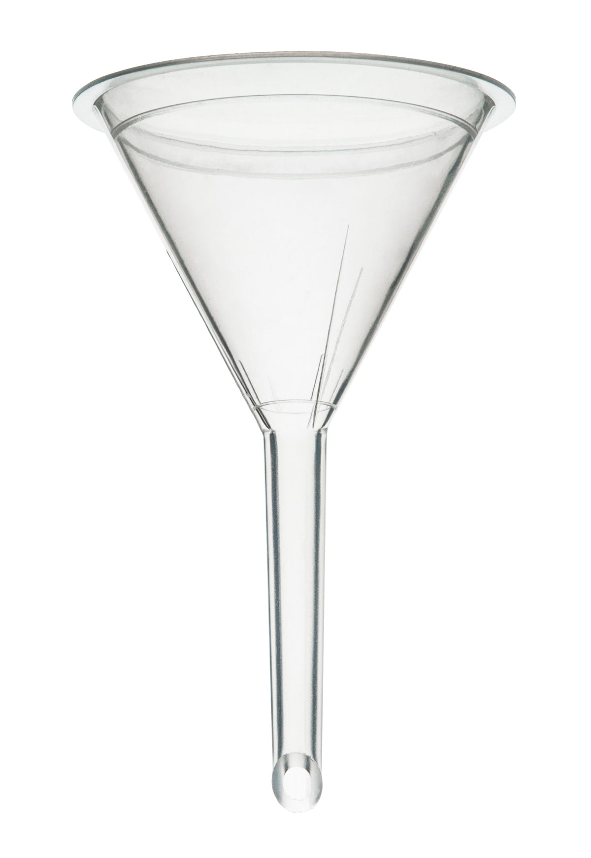 Filter Funnel, 3" Polypropylene Plastic Chemical Resistant — Eisco Labs