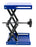 Heavy Duty Laboratory Scissor Jack - Steel Platform 6" by 5"- Max Height 9 5/8", Min Height 2 1/2" - Maximum Stable Weight 55lbs