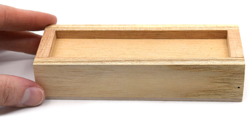 Wooden Box for 4" (100 mm) Bar Magnets, with sliding top - Eisco Labs