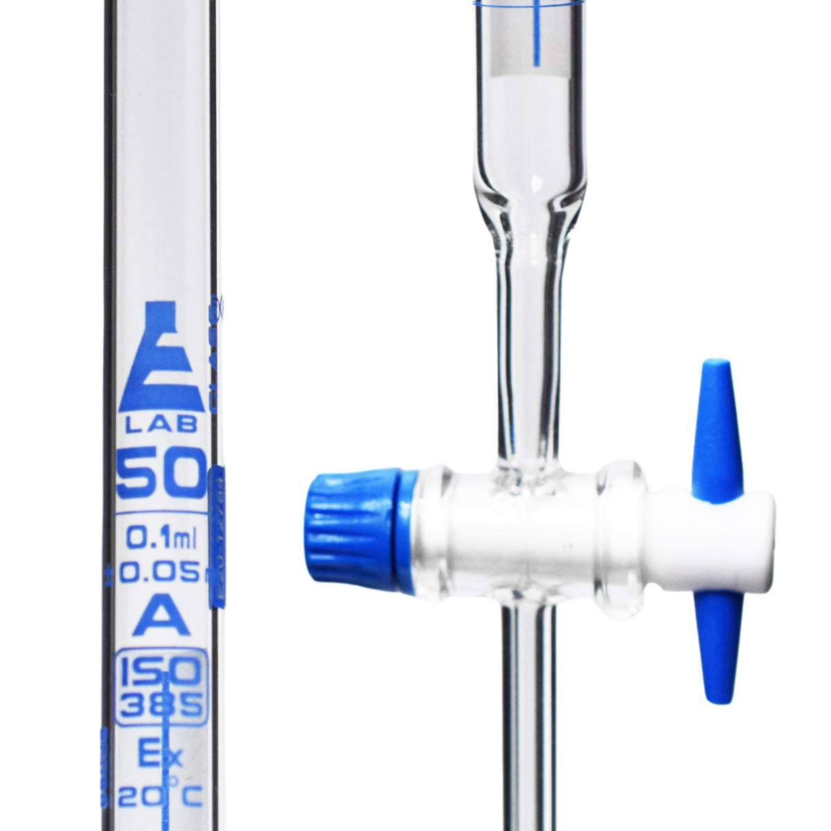 Schellbach Burette, 50mL Class A, Includes Calibration Certificate