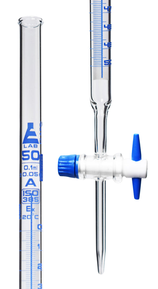 Schellbach Burette, 50mL Class A, Includes Calibration Certificate