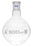 Florence Boiling Flask, 500ml - 24/29 Interchangeable Joint - Borosilicate Glass - Round Bottom - Eisco Labs